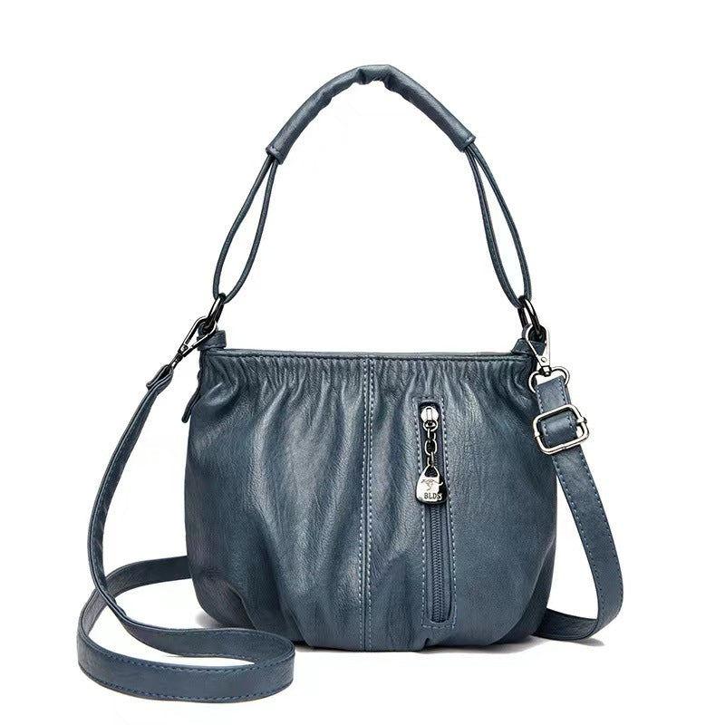 👜 60% RABATT! 💼 Damen Plissee-Handtasche – Weiches Material, Mehrere Tragemöglichkeiten & Stilsicher ✨