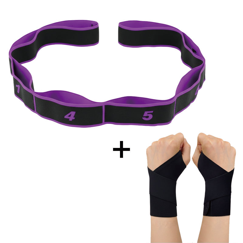đ§Fitness-Widerstandsband fĂźr DehnĂźbungen und Yoga