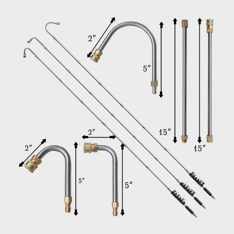 🧼 60% RABATT! 💧 Hochdruckreiniger-Stab-Set 4000 PSI – Tiefenreinigung, Ergonomischer Griff & Korrosionsschutz 🔧