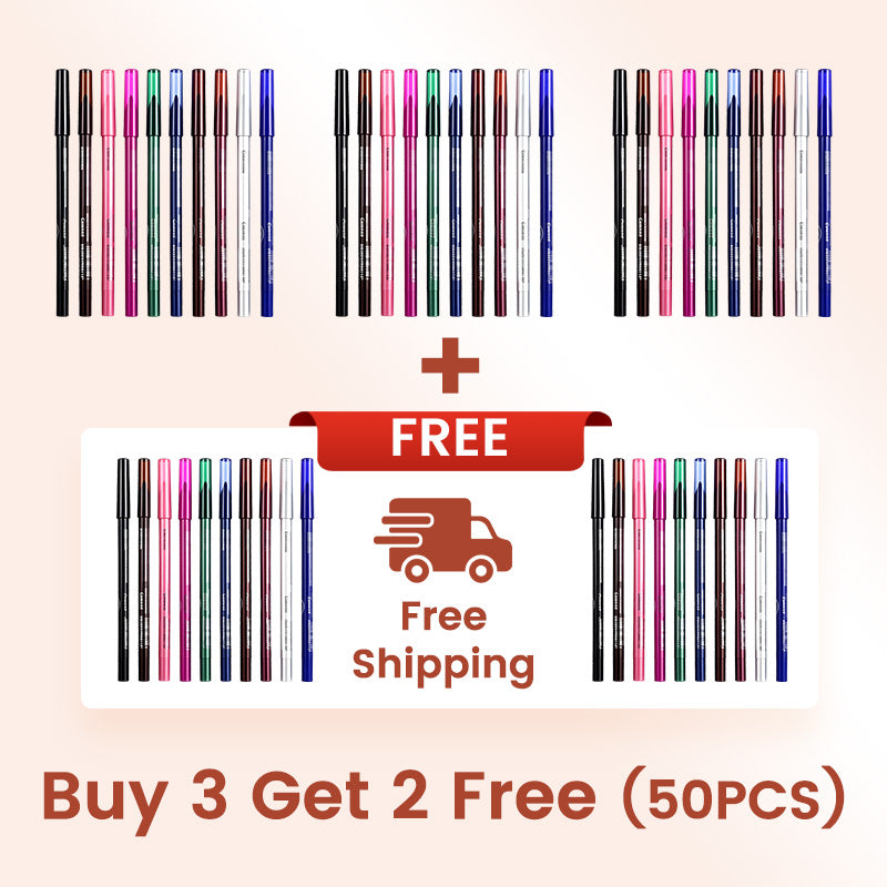 🔥2 kaufen 1 gratis✨10 farbige Eyeliner-Gelstifte