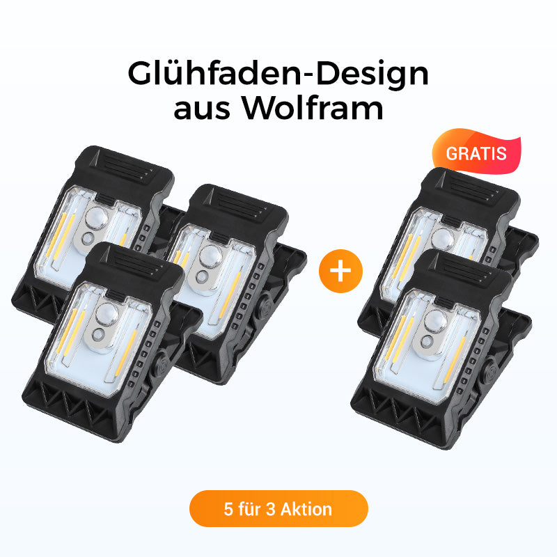 ✨ Jetzt 2 kaufen, 1 gratis erhalten!🌿 Solar-Clip-Leuchte mit Bewegungssensor – Ideal für Garten, Balkon & Terrasse! 🏡