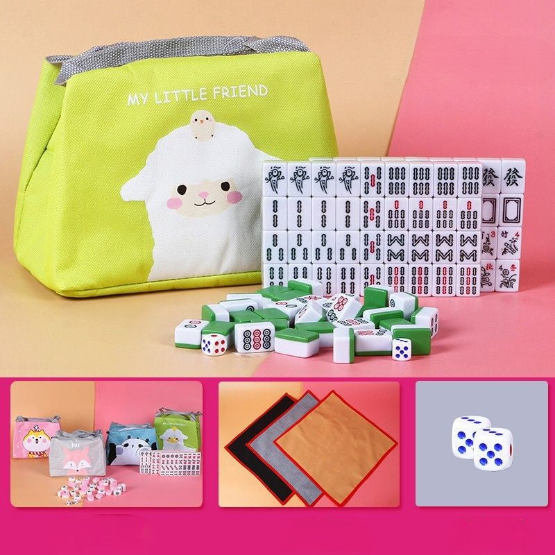 24mm Mini-Mahjong-Spielstein-Set