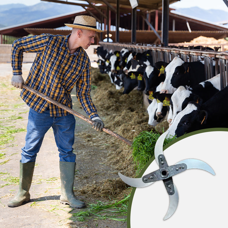 ⚙️ 50% RABATT! ✂️ Messerklingen für Haushalts-Grashäcksler – Robust, Langlebig & Einfach zu Wechseln 🌱