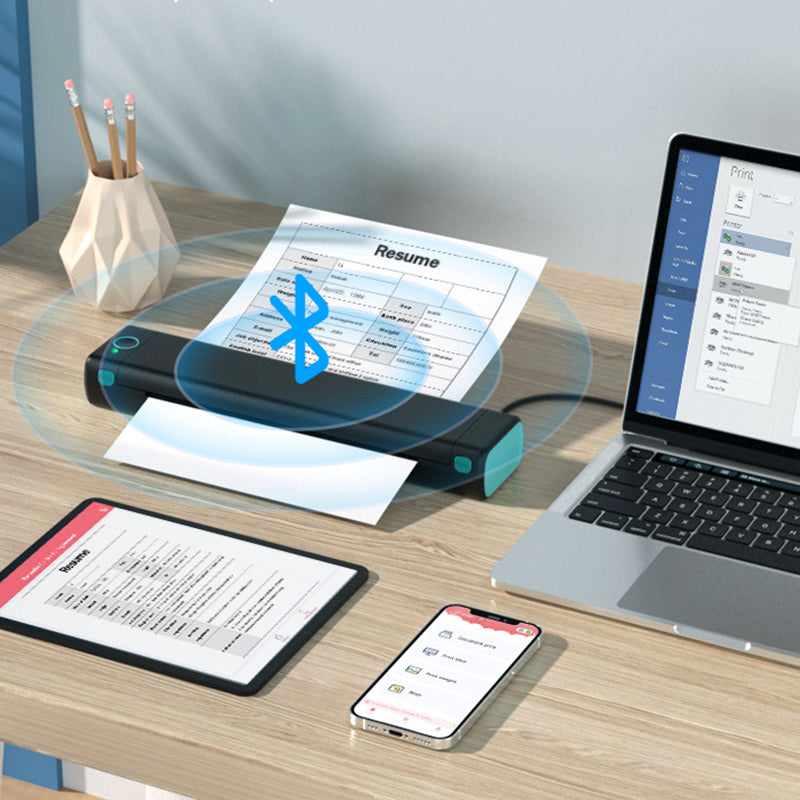🔥D810 Tragbarer Bluetooth-Thermodrucker – Ideal für Tattoo-Studios und Büros 🖨️📱