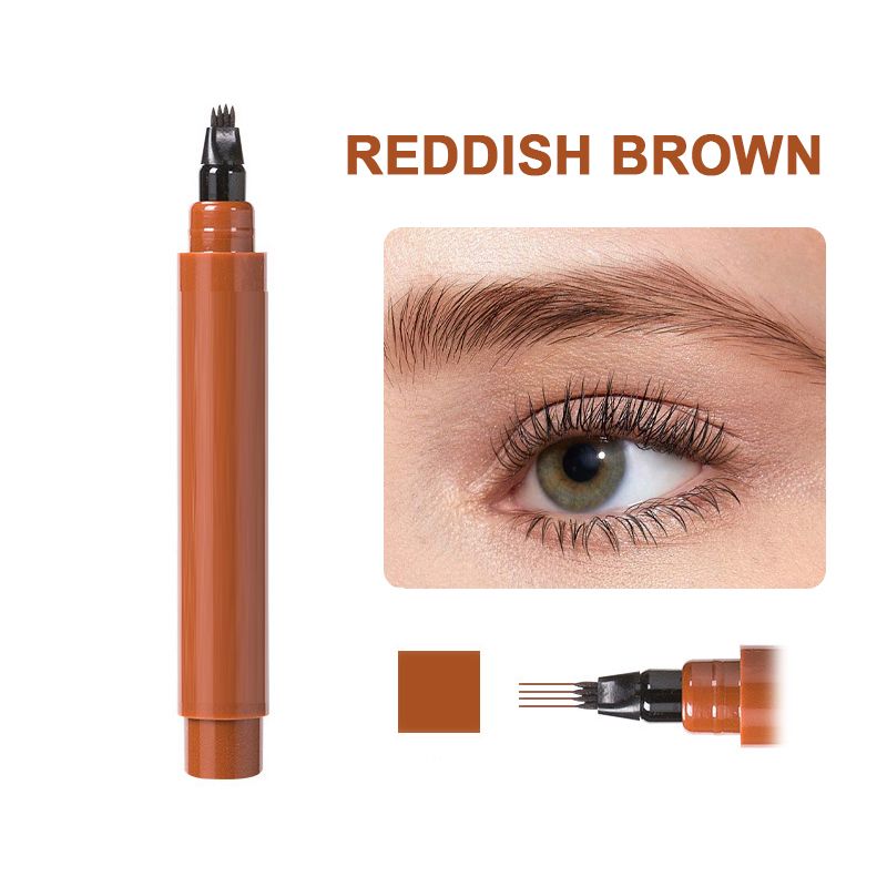✏️ KAUFE 1, ERHALTE 1 GRATIS! 🎉 4-in-1 Augenbrauenstift – Wasserdicht, Präzise & Natürlich Aussehend 💄📦