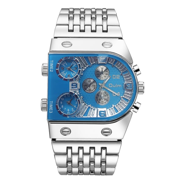 ⌚ 60% RABATT JETZT ! 💼 Business-Herrenuhr (51 mm) – Großes Zifferblatt, Faltschließe aus Gold & Edelstahl, Wasserdicht & Stilvoll ⚡