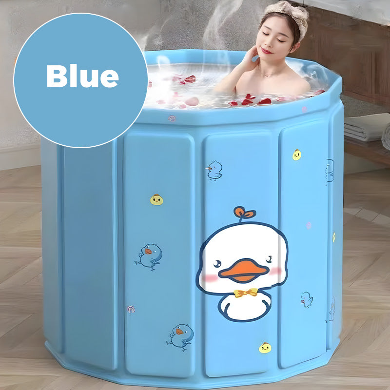 ⌛ Nur noch 3 Tage – 50 % auf alles! ⏰3-in-1 Komfort-Faltwanne – Für Erwachsene, Kinder & Babys. Schnell aufgebaut, lang warm 🛁❤️