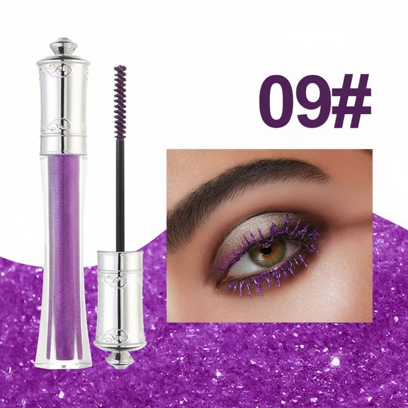 💎2 kaufen, 3 gratis dazu🌟Wasserfeste, funkelnde, farbige Mascara