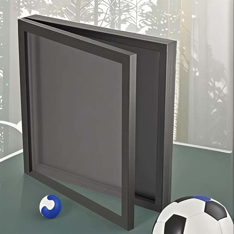 🔥 Neuware 2026: 50 % Rabatt für eine begrenzte Zeit! 🔥 Holz-Ausstellungsrahmen für Jersey mit magnetischer Tür