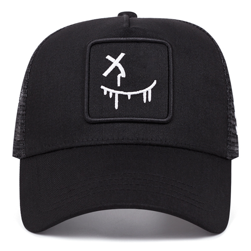 🔥Solange der Vorrat reicht 50 % Rabatt!🎉Unisex-Baseballkappe im Streetstyle mit Smiley-Motiv