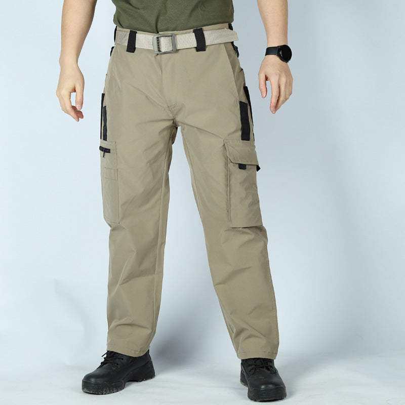 📢📢50% OFF !! ⏰Men's Solid Color Breathable Long Cargo Pants