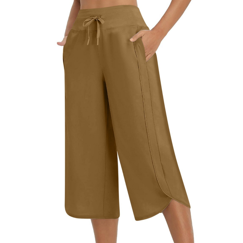 đ â¨50% RABATT!⨠Damen Lässige Weite Caprihose â Bequem, Lässig & Vielseitig! â¨