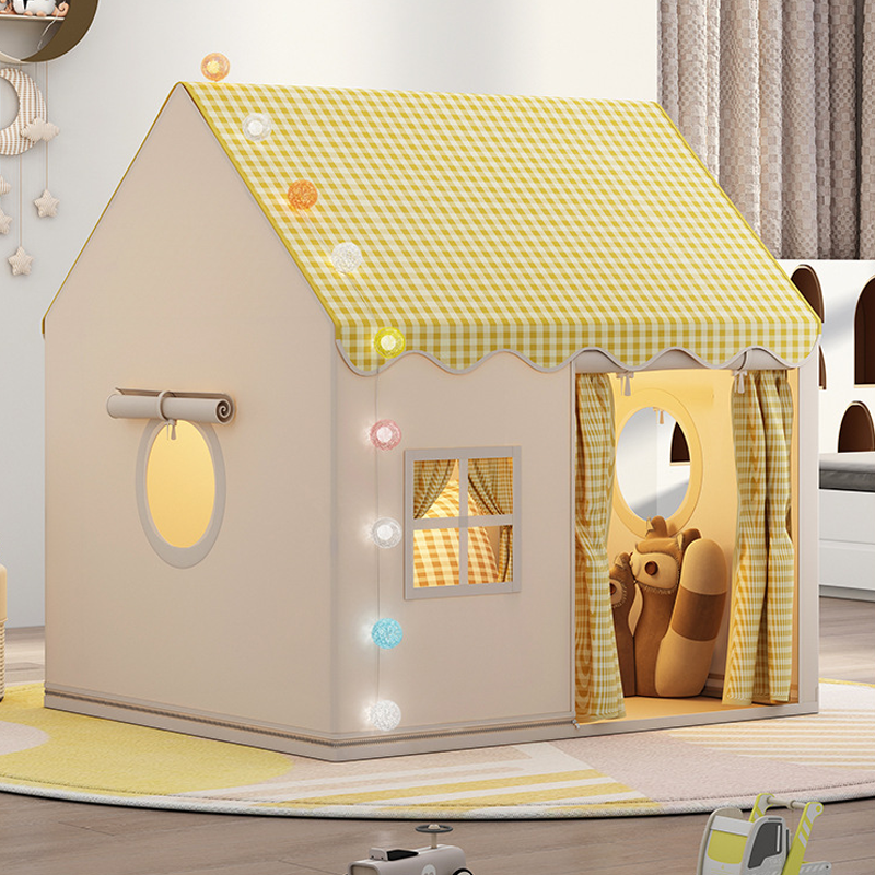 Begrenzter Sonderpreis! ⏰ Kinderschloss-Spielzelt(Höherer Preis, aber erstklassige Qualität. Ungiftiger hautfreundlicher Stoff, sehr atmungsaktiv, absolut sicher für Kinder)Ideal für drinnen und draußen, fördert die Vorstellungskraft der Kinder✨🧸