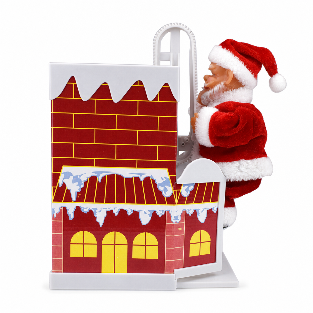 🎶 Begrenzte Zeit 50% Rabatt 🎅 Elektrischer Weihnachtsmann Spielzeug mit Musik, animiertes Tanz- und Wackelfigur, für Weihnachten und als Geschenk