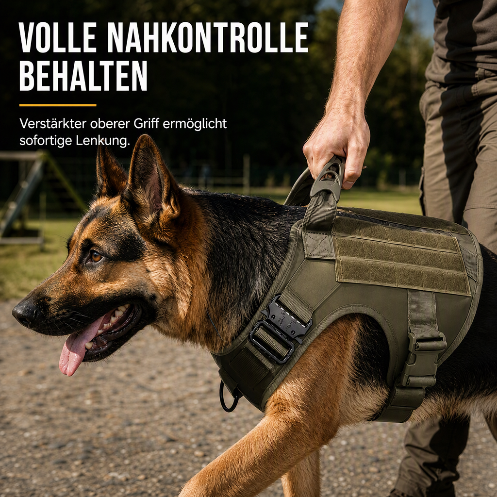 ⏳Begrenzte Zeit 50% Rabatt💥Schnellverschluss-Taktikgeschirr für mittelgroße und große Hunde