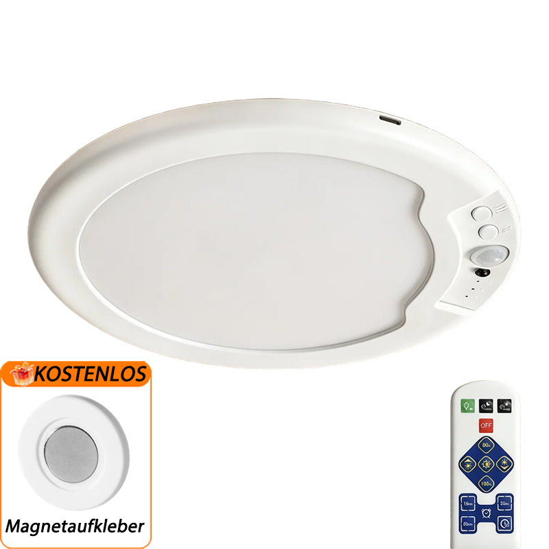 💎50% Rabatt✨Wiederaufladbare LED-Deckenleuchte mit Bewegungssensor💡⚡Licht per Sprachbefehl – Schluss mit dem lästigen Drücken von Schaltern🔌