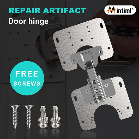 🔩Scharnier-Reparaturplatte (MEHR KAUFEN, MEHR SPAREN)