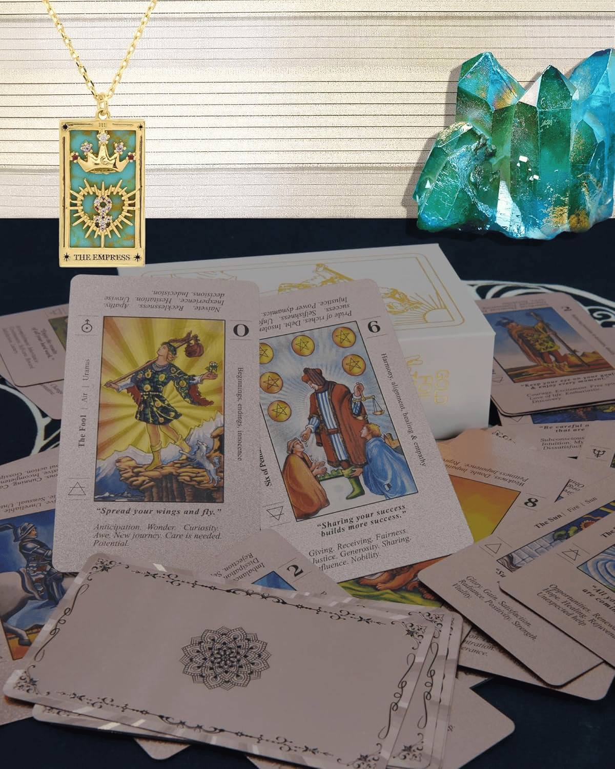 🔮 50% RABATT JETZT! ✨ Witchy Cauldron Tarotkarten-Set – Roségold, Inklusive Begleitbuch & Wasserdichte Folien 🎴📖