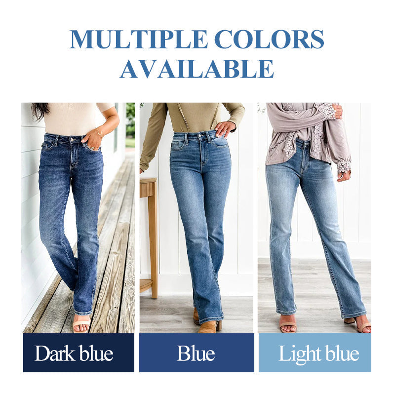 👖✨ Holy Grail Bootcut Jeans – perfekte Passform & Bauchkontrolle! ✨💚 Flattering für jeden Tag, nachhaltig & bequem. Deine Lieblingsjeans für einen strahlenden Look!