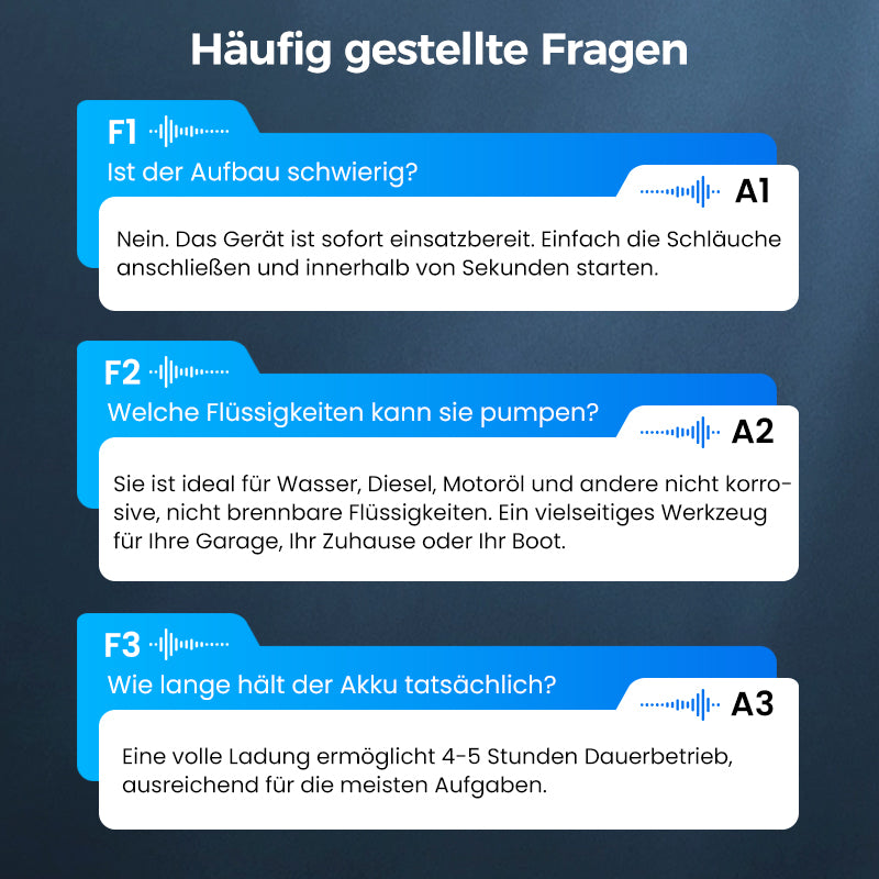 🔋 50% RABATT! ✨Hochleistungs-Öl- & Wasserpumpen-Set