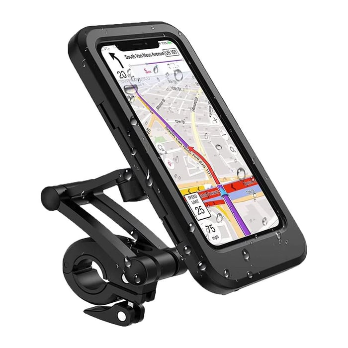 🚴‍♂️💦【Wasserdicht & Stoßfest】Fahrrad-Handyhalter - HALBER PREIS!