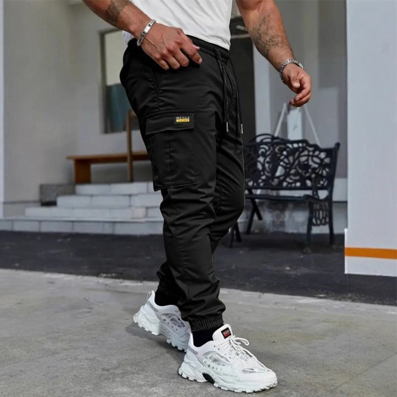 【Zeitlich begrenzt: 50 % Rabatt】👖Lässige Cargohose für Herren mit Kordelzug