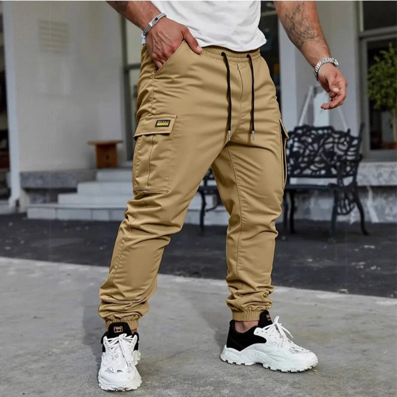【Zeitlich begrenzt: 50 % Rabatt】👖Lässige Cargohose für Herren mit Kordelzug