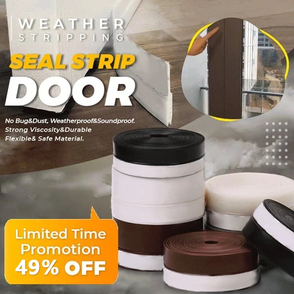 ⏳Zeitlich begrenztes Sonderangebot⏰Türdichtung 5 m – Schluss mit Staub, Insekten & Lärm – Selbstklebend, flexibel & universell passend ✨
