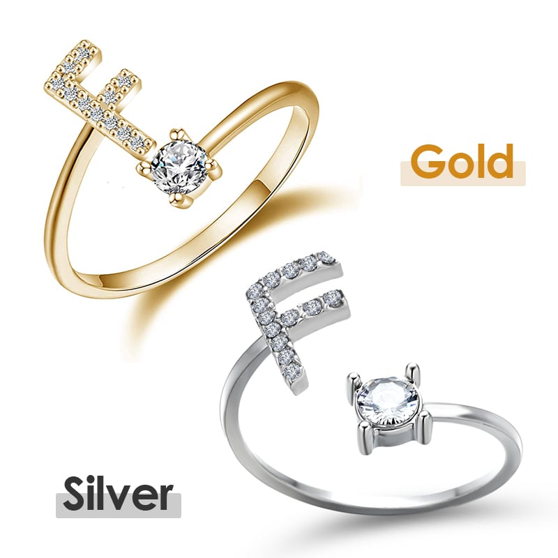 💍 50% RABATT! ✨ Liebes-Initialen-Ring – Personalisierbar, verstellbar & hochwertig verarbeitet – Bedeutungsvolles Geschenk für dich & deine Liebsten ❤️
