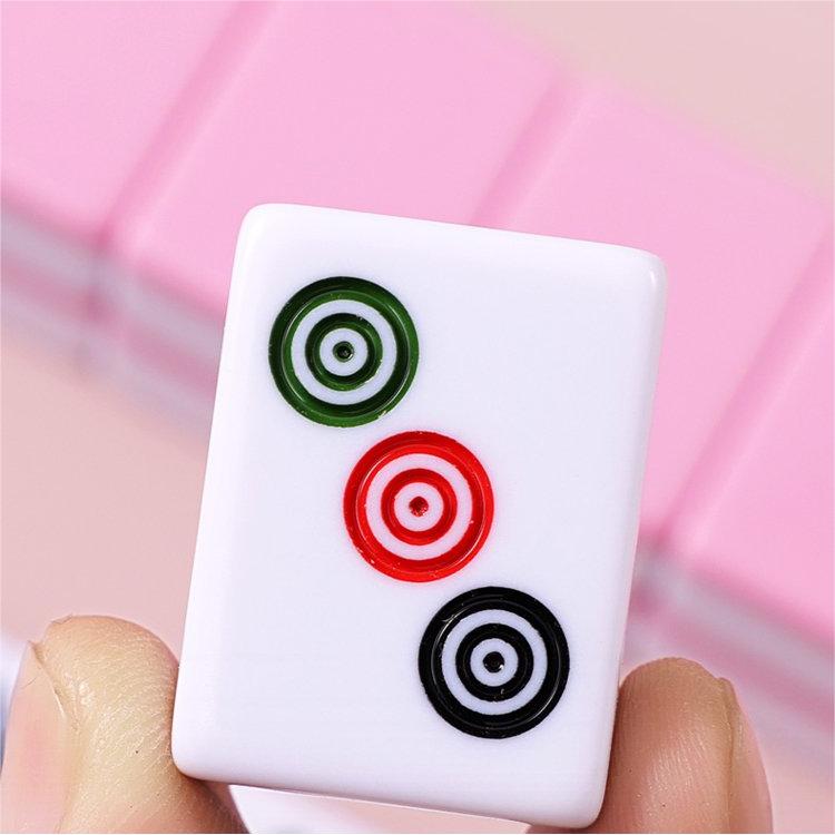 24mm Mini-Mahjong-Spielstein-Set