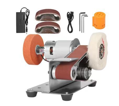 📢📢 JETZT 50 % RABATT!! ⏰Mini Elektro Bandschleifer – Tragbarer Schleifer & Polierer für Holz, Metall und DIY-Projekte
