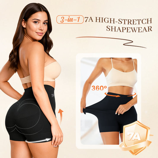 🔥🔥Buy 1 Get 1 Free🔥Women's High-Waisted Ice Silk Tummy Control and Butt Lift Underwear