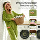 Eleganz braucht keine Worte 🐟Kuscheliger Pyjama aus Korallenfleece mit Figuren🧸