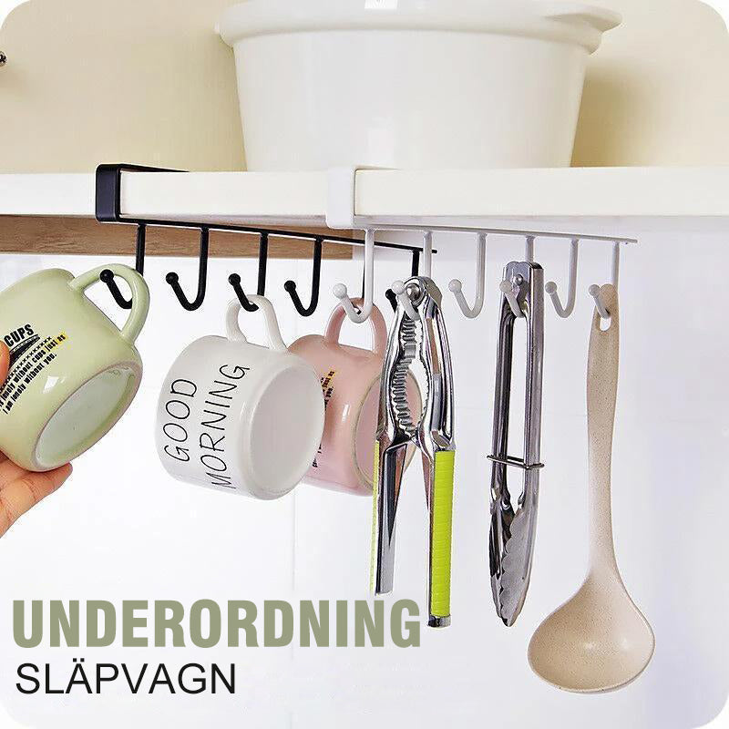 🏠 2 KAUFEN, 1 GRATIS! 🔥 Regal-Unterhänger mit 6 Haken