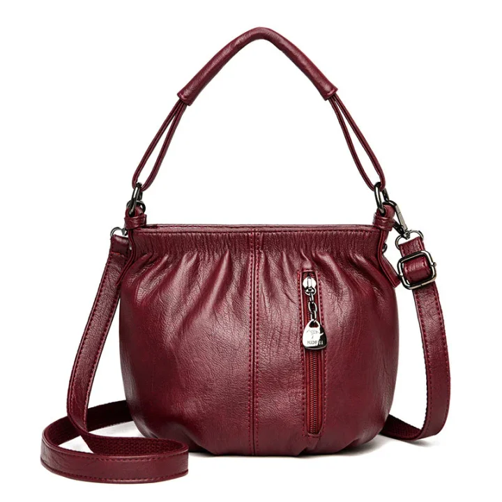 👜 60% RABATT! 💼 Damen Plissee-Handtasche – Weiches Material, Mehrere Tragemöglichkeiten & Stilsicher ✨