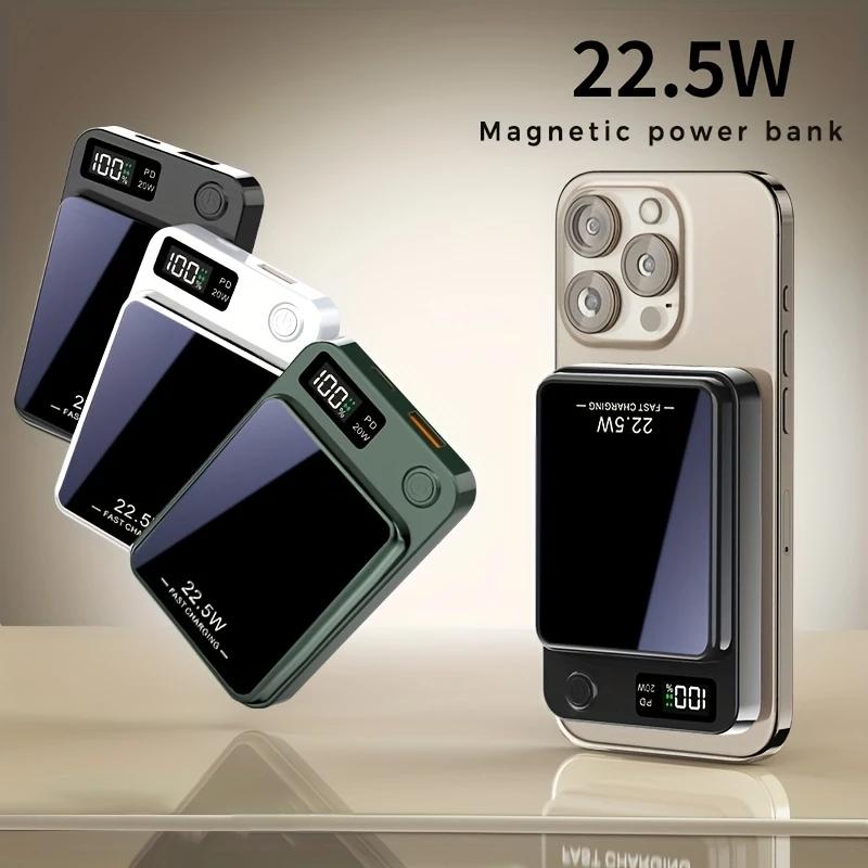 🎁Solange der Vorrat reicht 🔋Tragbare magnetische drahtlose Power Bank