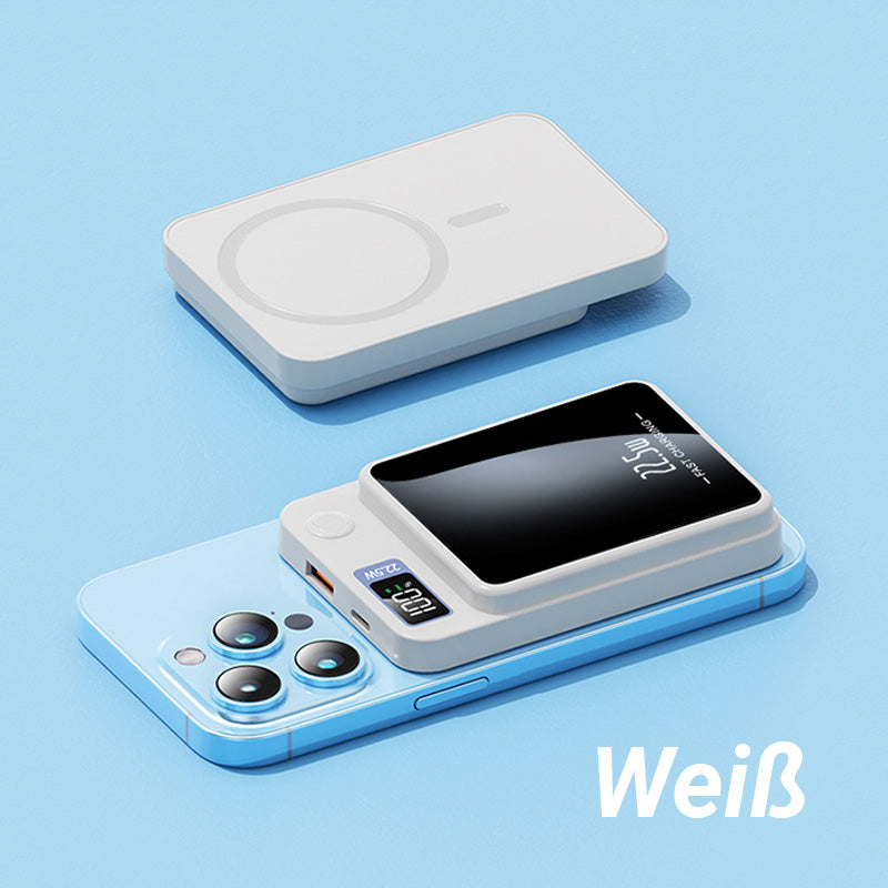 🎁Solange der Vorrat reicht 🔋Tragbare magnetische drahtlose Power Bank