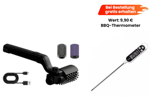 🔥🔥🍖 50% Rabatt  ⚡️Kabelloser elektrischer Grillbürstenreiniger🍔Es gibt derzeit auch günstige Kombi-Angebote💪