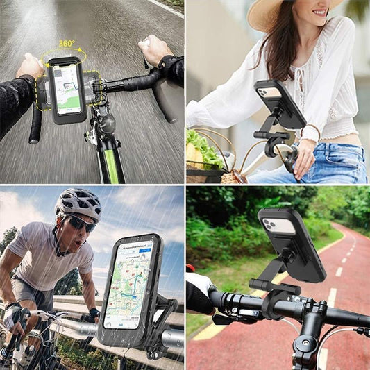 🚴‍♂️💦【Wasserdicht & Stoßfest】Fahrrad-Handyhalter - HALBER PREIS!