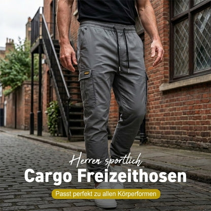 【Zeitlich begrenzt: 50 % Rabatt】👖Lässige Cargohose für Herren mit Kordelzug