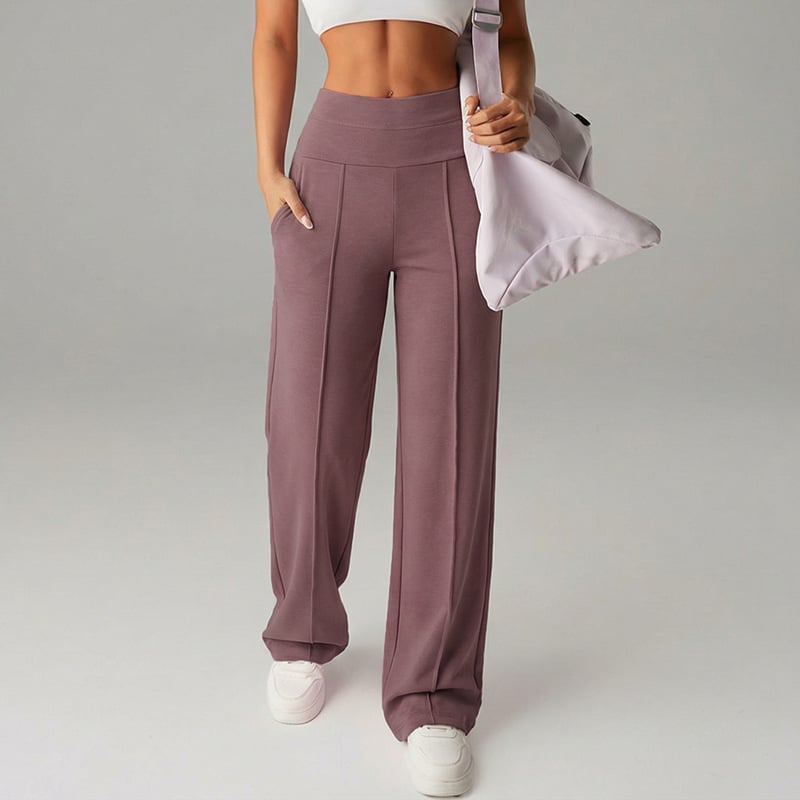 👖 60% RABATT! 💃 Damen Straight-Leg-Hose – Hoher Bund, Bequemer Stretchstoff & Vielseitige Farbauswahl ✨