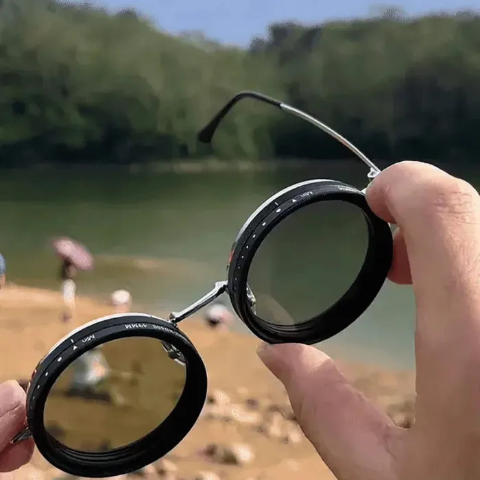 🔥2026 Heißer Verkauf🕶️Sonnenbrille mit einstellbarer Tönung Sonnenschutz für draußen – unverzichtbar für Reisen