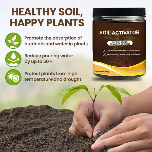 🌿💪 ECOCERT-zertifizierter Bodenaktivator – Stärkt Ihren Boden, fördert üppiges Wachstum mühelos! 🌼✅