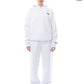 Unisex-Set aus einfarbigen Oversize-Hoodies und Jogginghosen