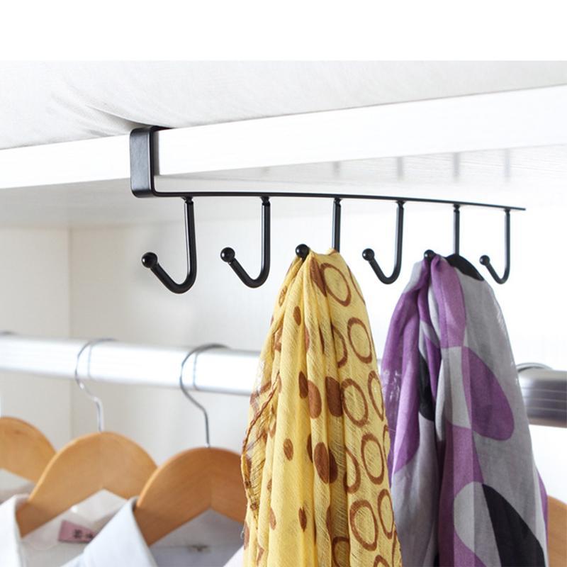 🏠 2 KAUFEN, 1 GRATIS! 🔥 Regal-Unterhänger mit 6 Haken