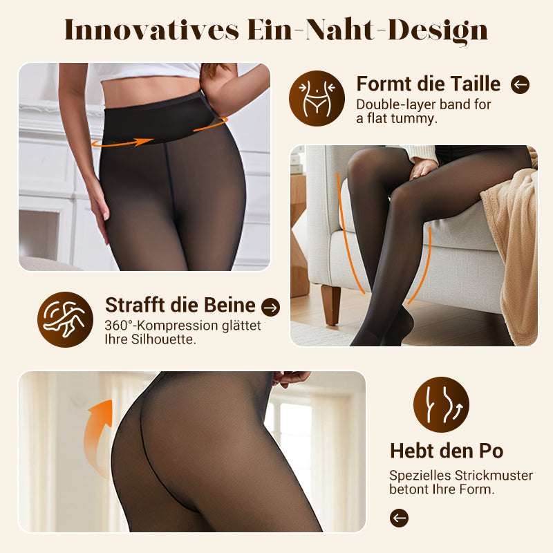 🔥Black-Friday-Mega-Angebot – 50 % Rabatt!🔥50K+ VERKAUFT!❄️Formende Fleece-Leggings mit einer Naht✨Bleiben Sie warm. Sehen Sie gut aus