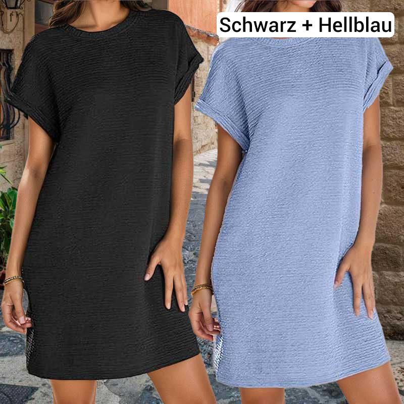 🔥Neu 2026 🔥 💞Lässiges Damenkleid mit Taschen