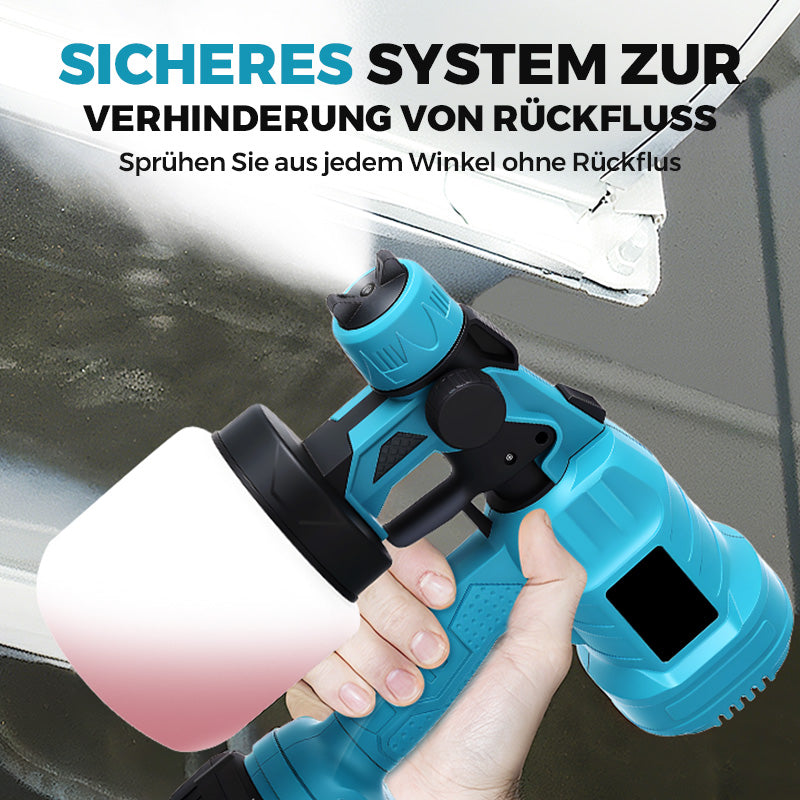 💥 🎨 Kabelloses elektrisches Farbspritzgerät – Schnell, sauber und effizient