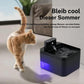 🎁Automatischer Katzenbrunnen 2,2 L batteriebetriebener Trinkbrunnen für Haustiere mit Bewegungssensor, kabelloses, geräuschloses Design für Hunde und Katzen #TOP-AUSWAHL