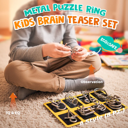 🧠 Zeitlich begrenztes Angebot: 50% RABATT!!!🧠🔠 Metall-Montessori-Denkspiel